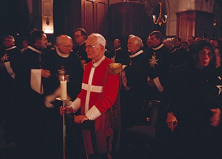 Paris_Ordre de Malte_Eglise St Elisabeth du Temple_Profession de Voeux solennel d'Elie de Comminges_2000