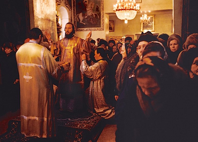 Arkangelsk_Bords de la mer Blanche_Triomphe de l'Orthodoxie_monseigneur Tikhon_plus jeune eveque de Russie_1997