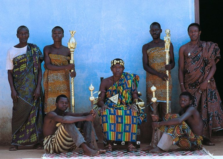 Cote-dIvoire.Pays-Agnis-Sapli-Chef-de-canton-Fumassa