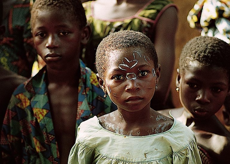 Cote d'Ivoire_Pays Agnis_rontière Ghana_Fête des Ignames_1996