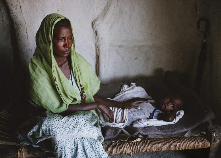 Humera_frontiere Erythree_Soudan_Le Paludisme dans le monde_Hopital de brousse_2000