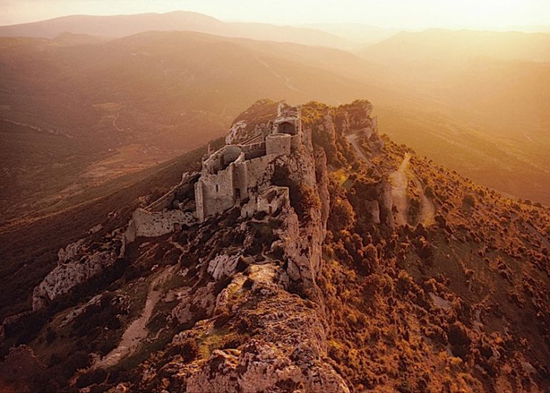 France_Aude_Les Corbières_Peyrepertuse_Chateau Cathare_1995
