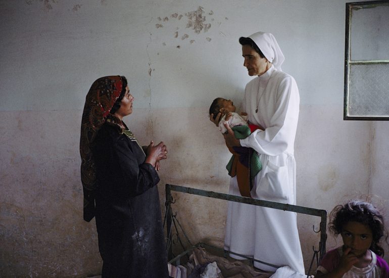Israël_Bethleem_Ordre de Malte_visite aux familles_1999
