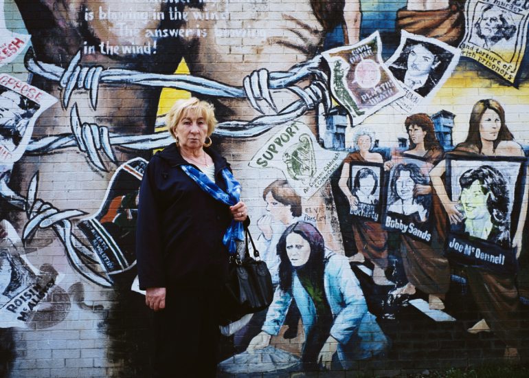 Irlande du Nord_Belfast_Murals_Portraits de Mairead Farrel et des grevistes de la faim_2007