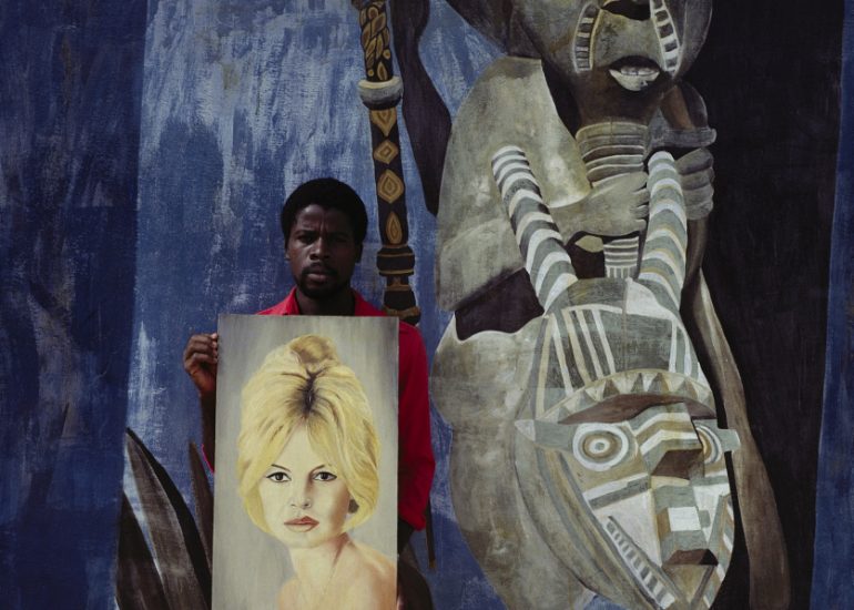 Côte d'Ivoire_Abengourou_Ecole de peinture cree par un Alsacien_1978