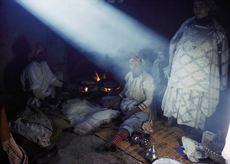 Maroc_Gorges du Dades_Ait Toukhsine_Berberes_1978