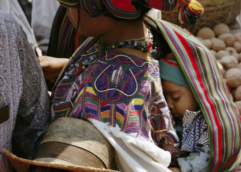 Guatemala_Nebaj_jour de marche_1972