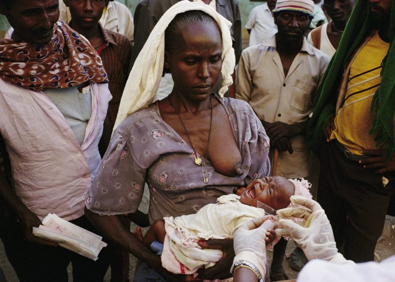 Ethiopie_Adebey_Humera_Frontiere Erythree_Soudan_Campagne contre la paludisme_1993