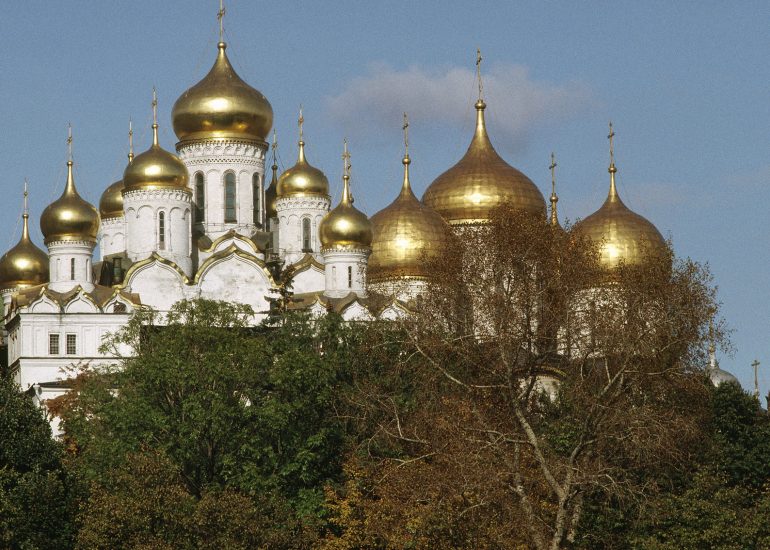 Olivier_Martel_Moscou_La Place Rouge_le Kremlin_Cathedrale de l'Assomption et Cathedrale de l'Archange saint Michel