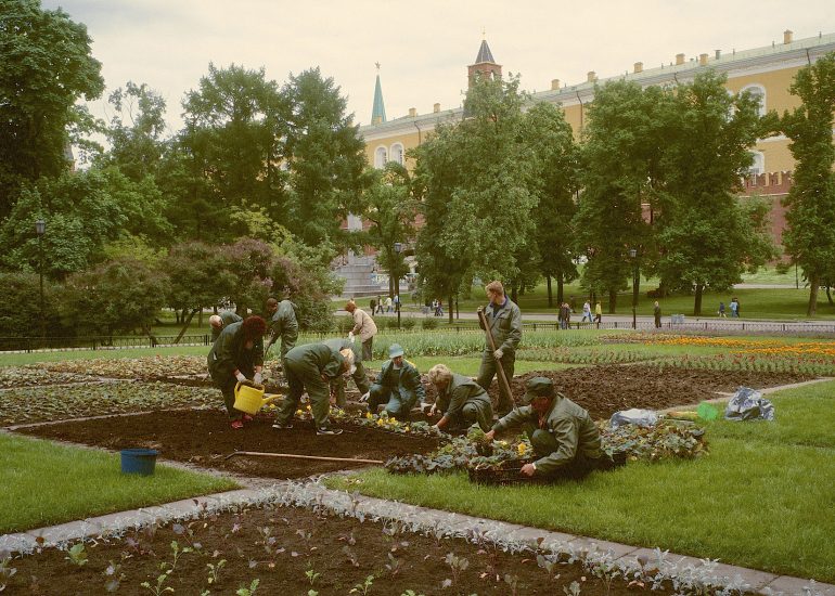 Olivier_Martel_Moscou_ les jardiniers du Kremlin