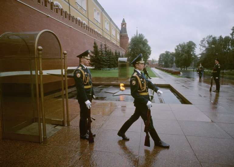 Olivier_Martel_Moscou_La Place Rouge_Releve de la garde