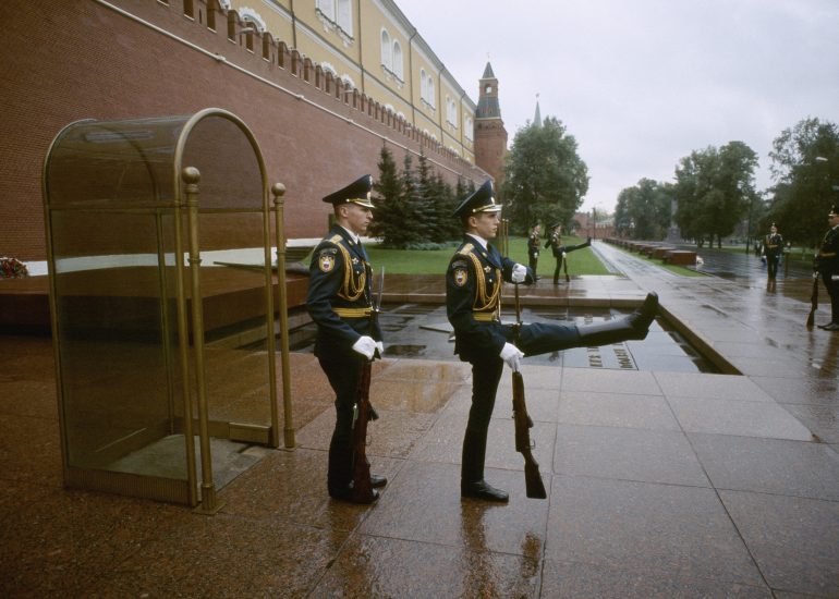 Olivier_Martel_Moscou_La Place Rouge_Releve de la garde