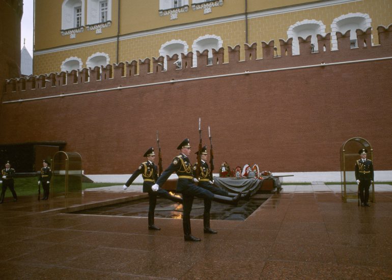Olivier_Martel_Moscou_La Place Rouge_Releve de la garde