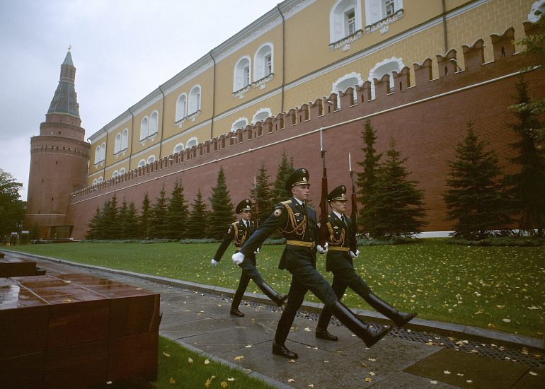 Olivier_Martel_Moscou_La Place Rouge_Releve de la garde