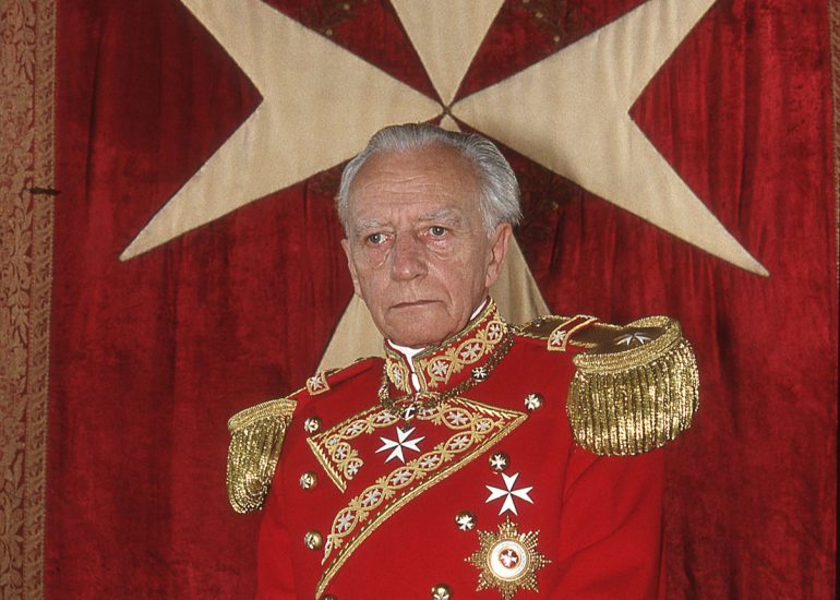 Italie_Rome_Grand Magistere_Prince et Grand Maitre Fra Andrew Bertie