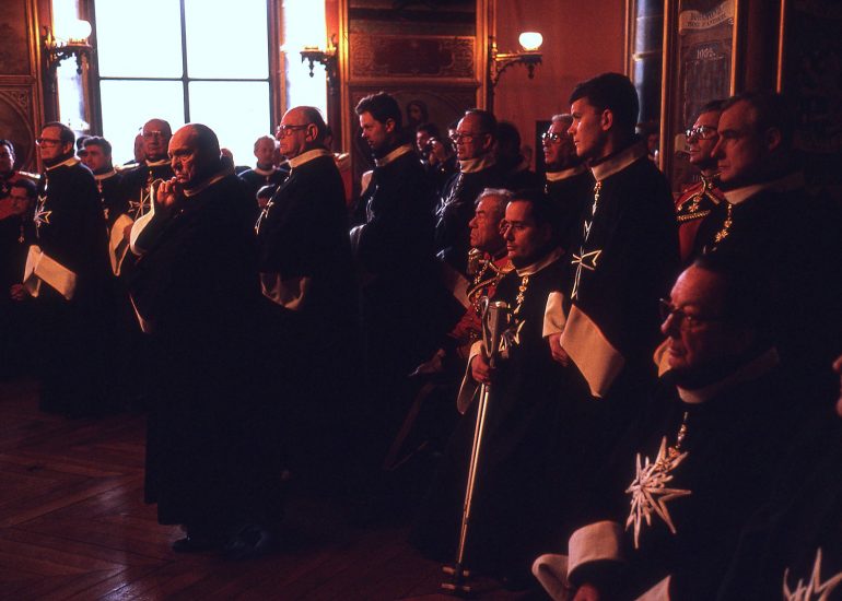 Versailles_Ceremonie de la Saint Jean au Chateau de Versailles_Salle des Croisades_reception des nouveaux membres