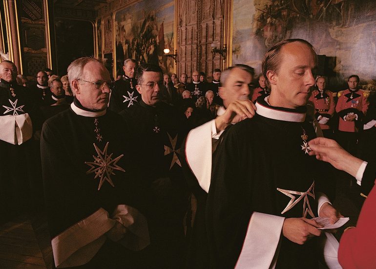 Versailles_Ceremonie de la Saint Jean au Chateau de Versailles_Salle des Croisades_reception des nouveaux membres