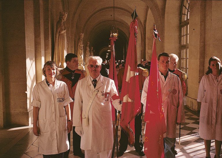 Versailles_Ceremonie de la Saint Jean au Chateau de Versailles_Salle des Croisades_reception des nouveaux membres