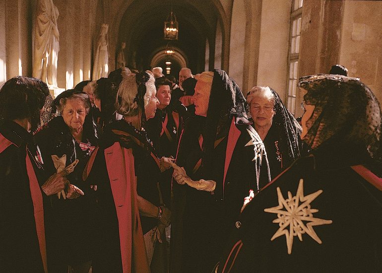 Versailles_Ceremonie de la Saint Jean au Chateau de Versailles_Salle des Croisades_reception des nouveaux membres