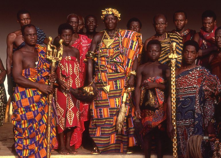 Côte d'Ivoire_Frontiere Ghana_Koffi Yeboua_roi des Abrons_1979