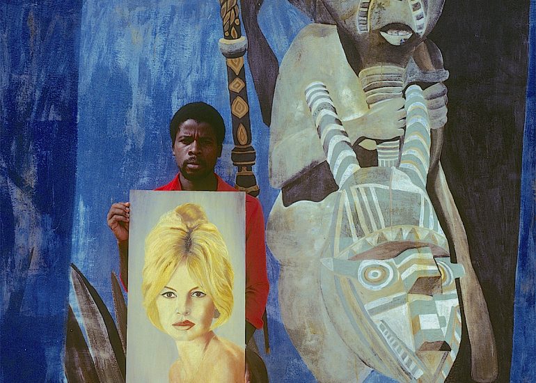 Côte d'Ivoire_Pays agni_ecole de peinture à Abengourou_BB_1995