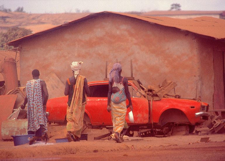 Côte d'Ivoire_San Pedro_sur la route des grumiers