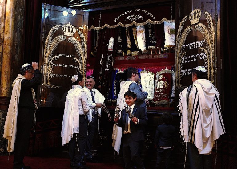 Paris_Synagogue rue Buffault_ceremonie des Tephelines_Samuel