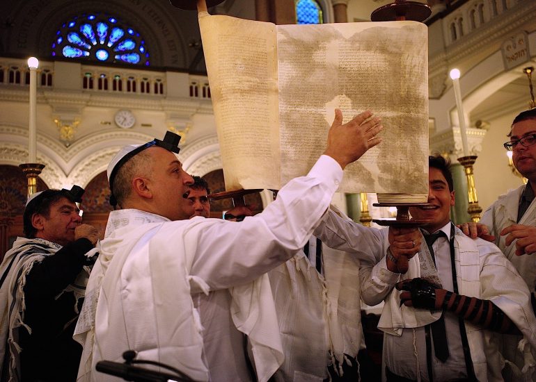Paris_Synagogue rue Buffault_Cérémonie des Téphilines_Samuel