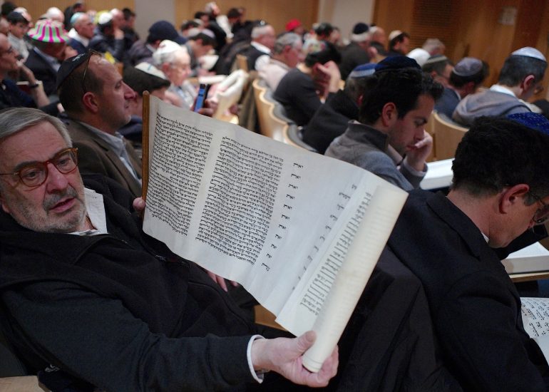 POURIM_Synagogue Safra-ENIO, rue Michel-Ange_Paris 16ème_Henri Azen