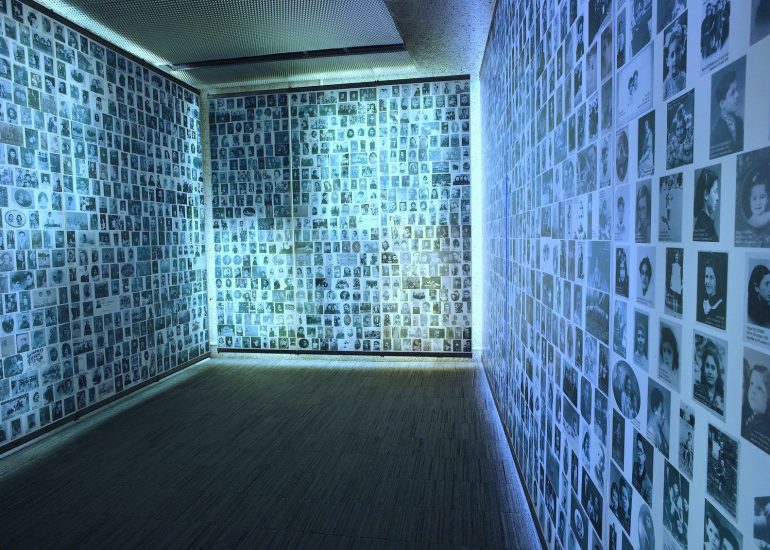 Memorial de la Shoah_Le memorial des enfants avec 3000 photos