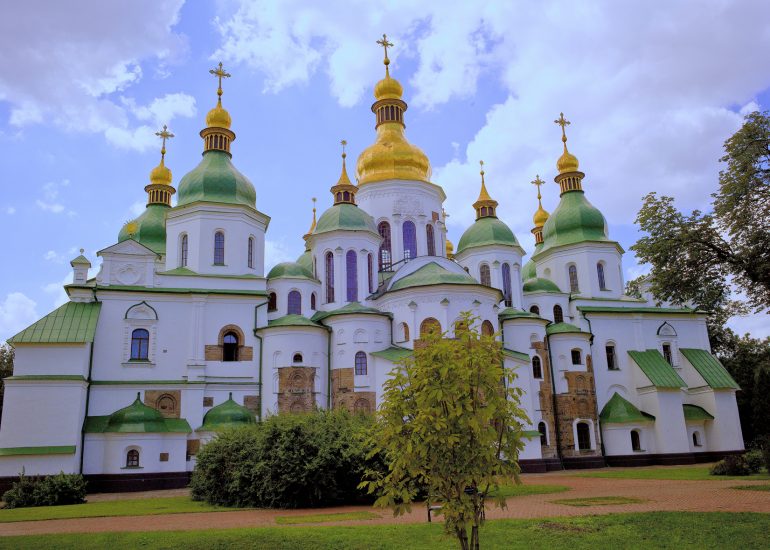 Ukraine-Kiev-Cathédrale Sainte Sophie